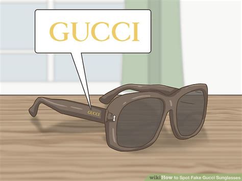 how to spot fake gucci sunglasses